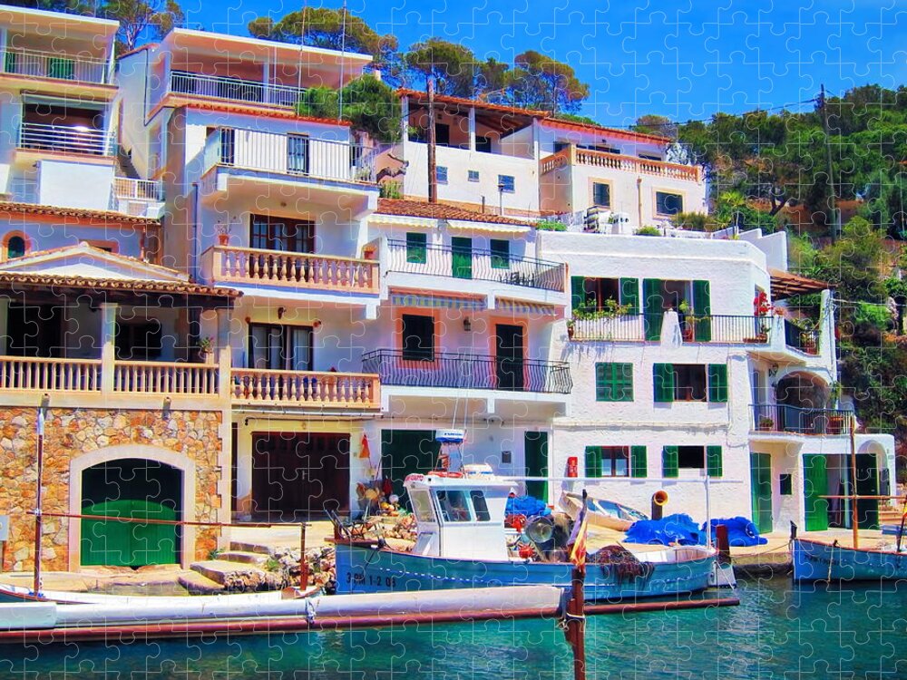 Mallorca Jigsaw Puzzle featuring the photograph Cala Figuera by Andreas Thust