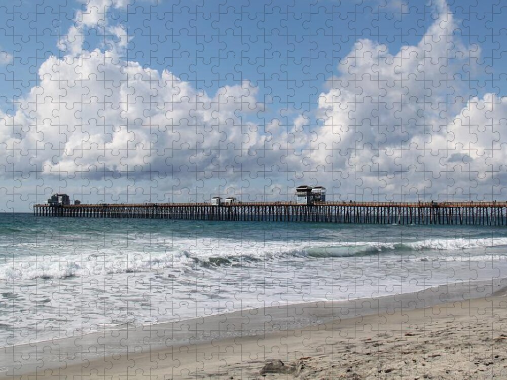 Oceanside Jigsaw Puzzle featuring the photograph California Kisses by Amy Gallagher