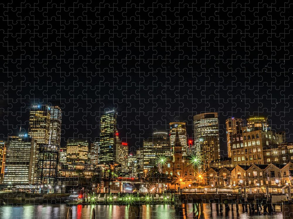 Sydney Jigsaw Puzzle featuring the photograph Cambell's Cove Sydney by Racheal Christian