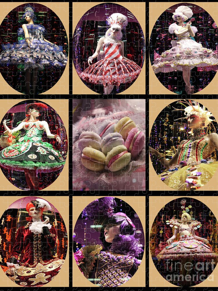 Candy Jigsaw Puzzle featuring the photograph Candy Christmas Cameo Collection by Nina Silver