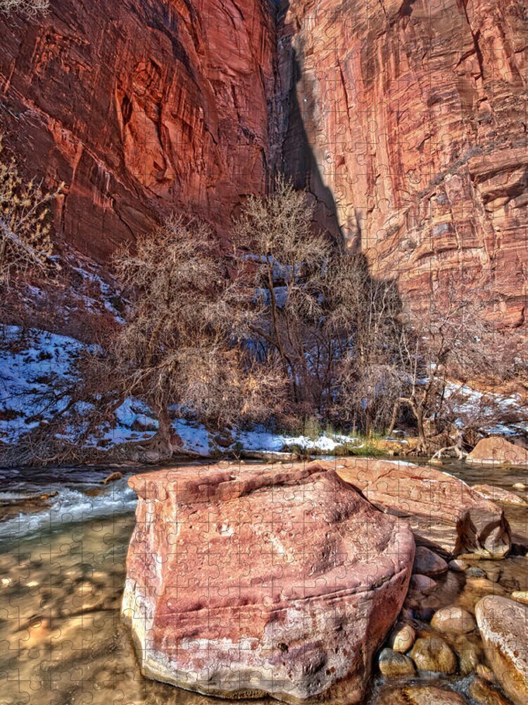 Christopher Holmes Photography Jigsaw Puzzle featuring the photograph Canyon Corner by Christopher Holmes