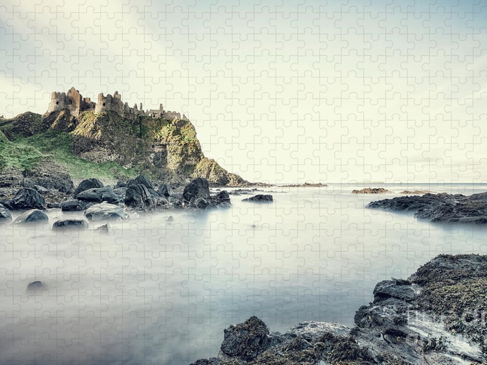 Kremsdorf Jigsaw Puzzle featuring the photograph Castle By The Sea by Evelina Kremsdorf