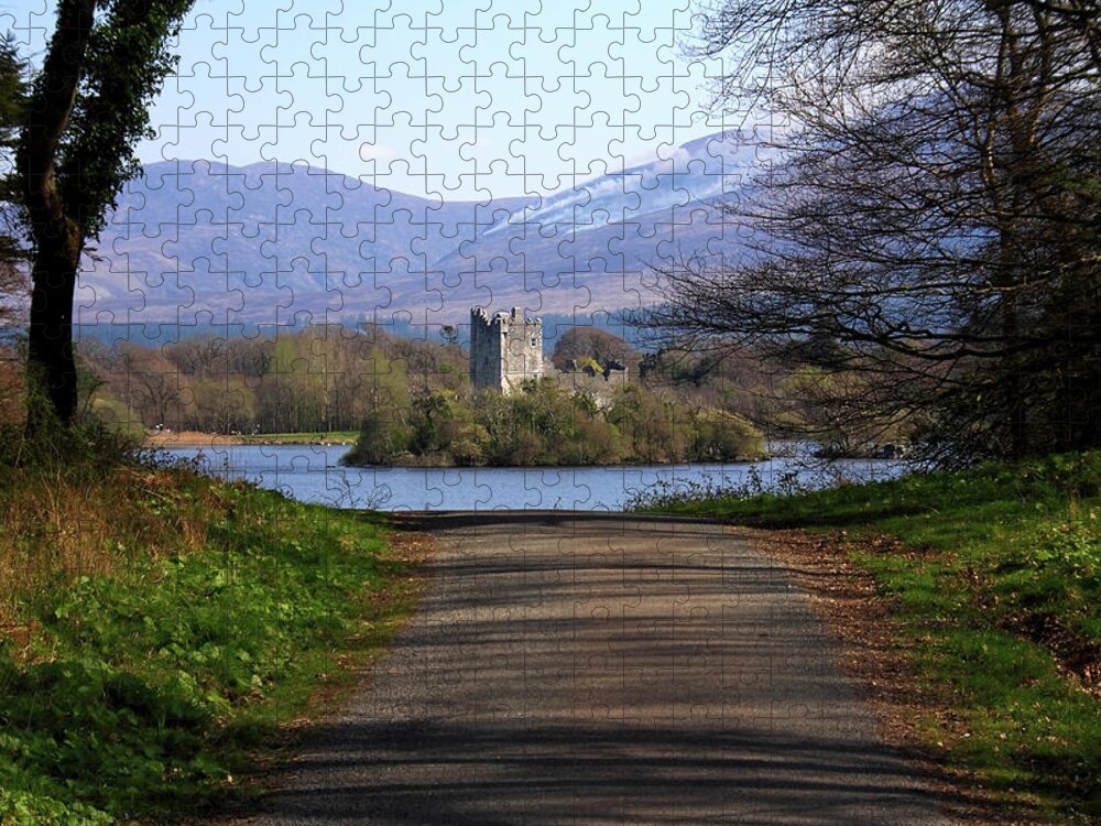 Castle Jigsaw Puzzle featuring the photograph Castle On The Lakes by Aidan Moran