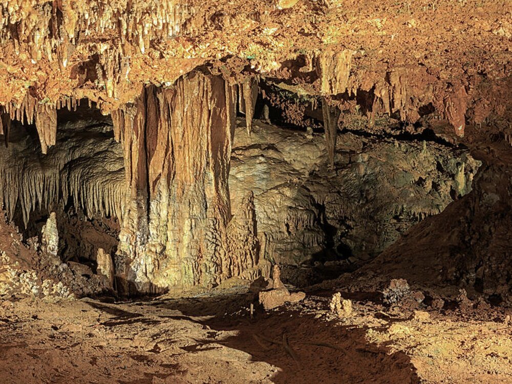 Cavern Jigsaw Puzzle featuring the photograph Caverns by Travis Rogers