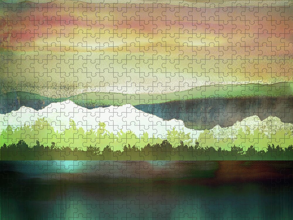 Change Jigsaw Puzzle featuring the digital art Change by Katherine Smit