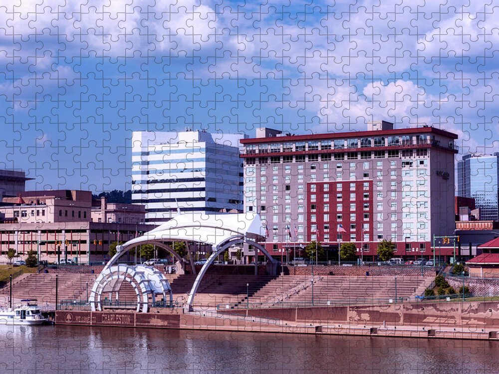 Charleston Jigsaw Puzzle featuring the photograph Charleston West Virginina by Mountain Dreams