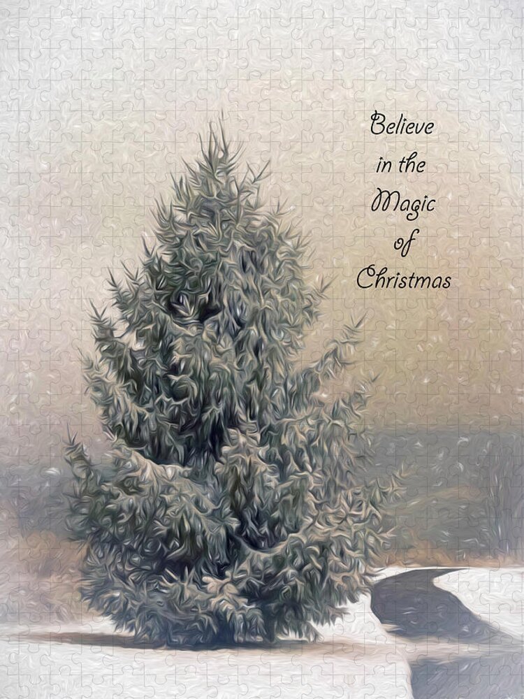 Christmas Jigsaw Puzzle featuring the photograph Christmas Magic by Kerri Farley