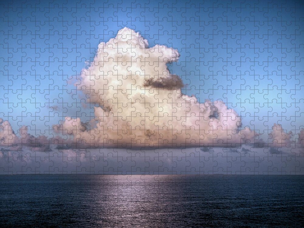 Clouds Jigsaw Puzzle featuring the photograph Clouds by Mick Burkey