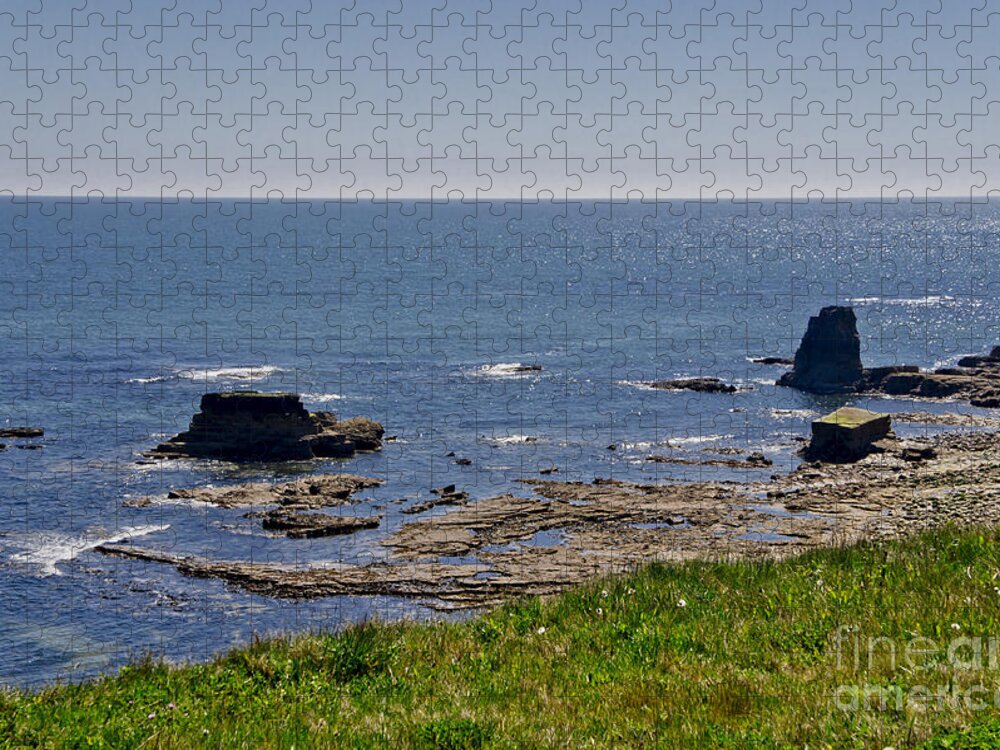 Coast Jigsaw Puzzle featuring the photograph Coast. Seascape 2. by Elena Perelman