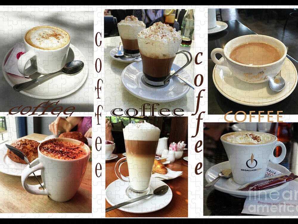 Coffee Jigsaw Puzzle featuring the photograph Coffee by Norma Warden