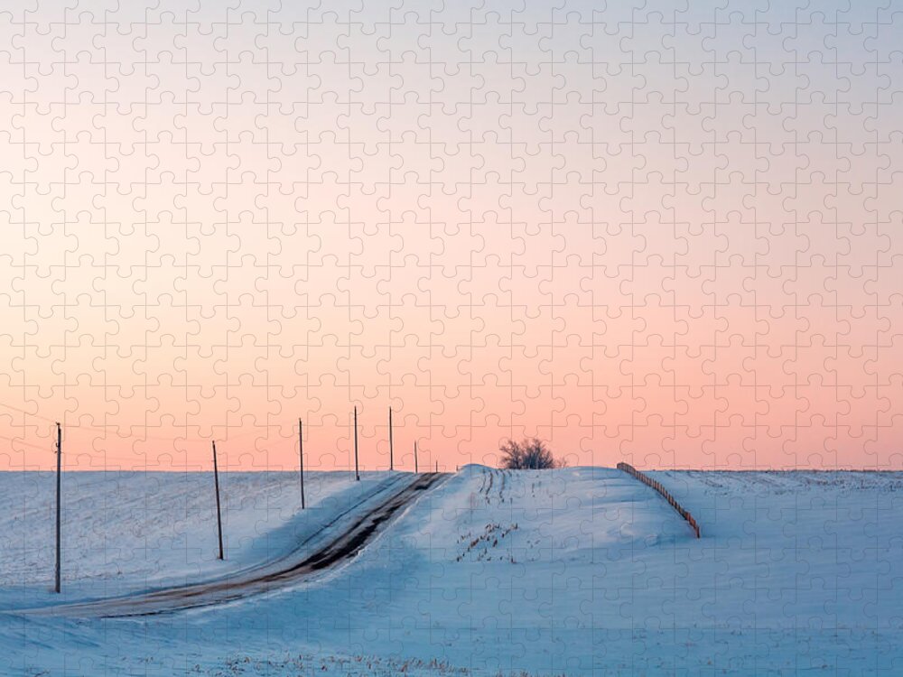 Rural Jigsaw Puzzle featuring the photograph Cold Resolute by Todd Klassy