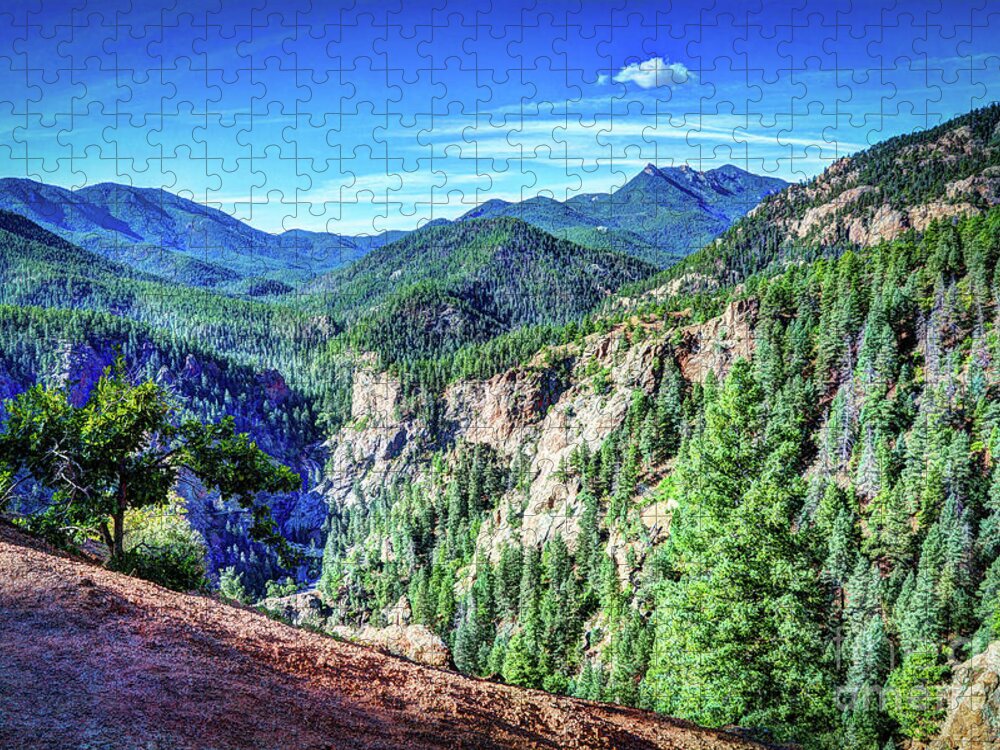 Nature Jigsaw Puzzle featuring the photograph Colorado Haven by Deborah Klubertanz