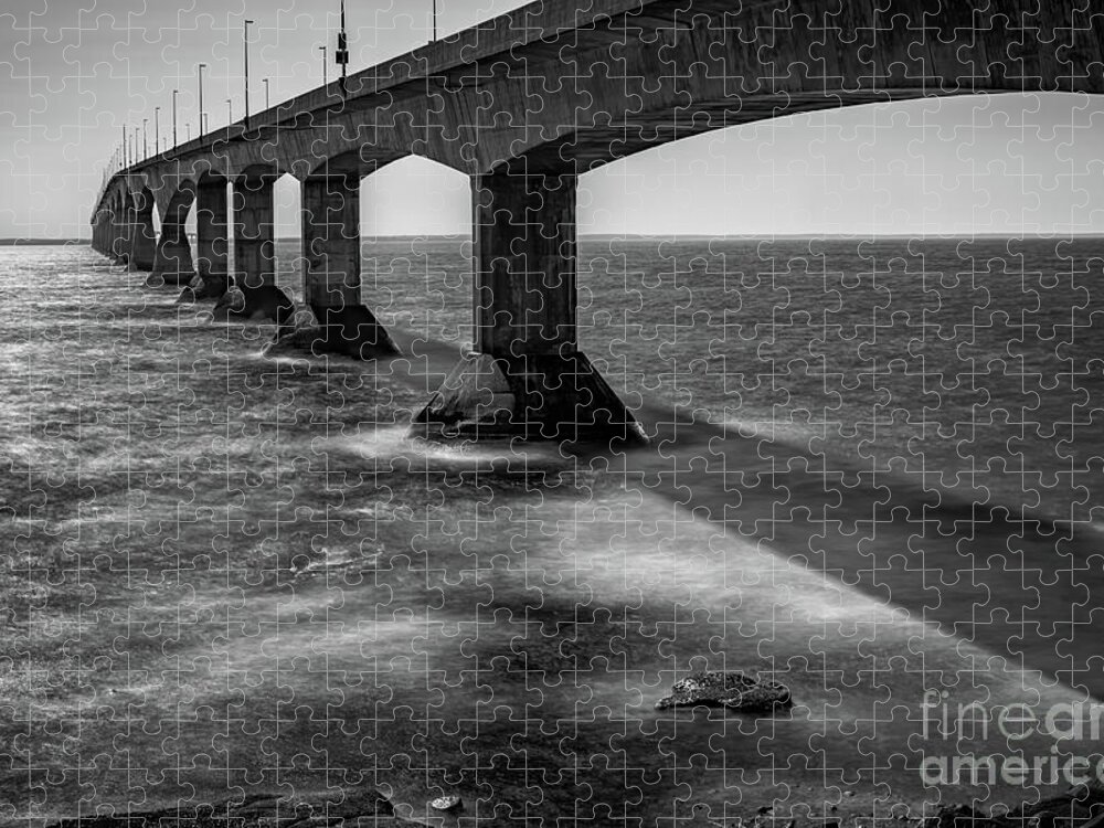 Canada Jigsaw Puzzle featuring the photograph Confederation Bridge by Doug Sturgess