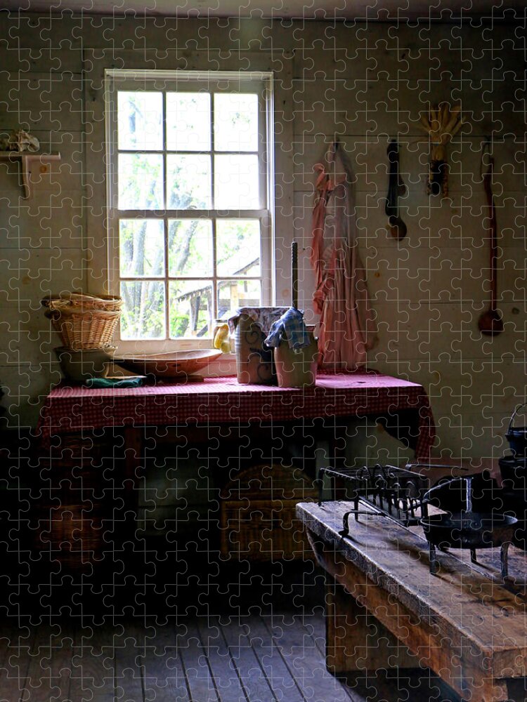 Faust Park Jigsaw Puzzle featuring the photograph Country Tables by Christopher McKenzie