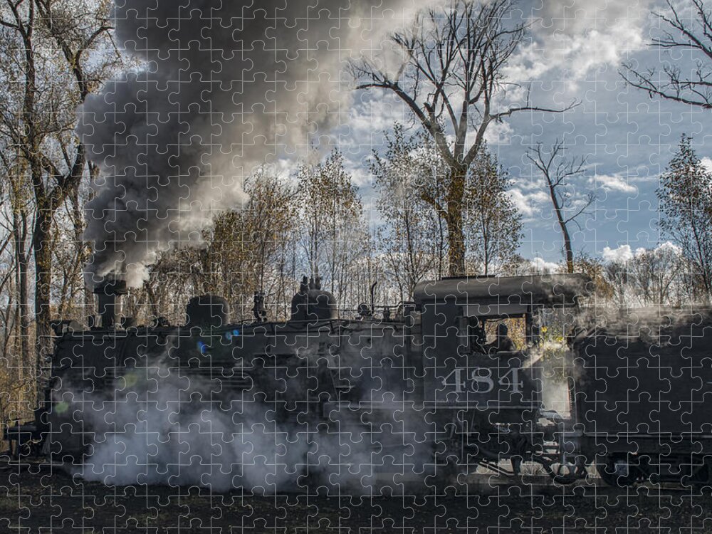 Cumbres & Toltec Scenic Railroad Jigsaw Puzzle featuring the photograph Cumbres and Toltec Scenic Railroad 04 by Jim Pearson