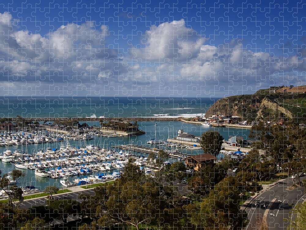 Dana Point Jigsaw Puzzle featuring the photograph Dana Point Harbor California by Cliff Wassmann