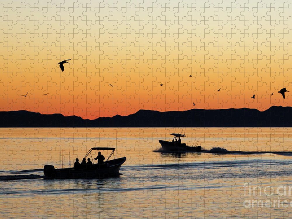 Sunrise Jigsaw Puzzle featuring the photograph Dawn by Becqi Sherman