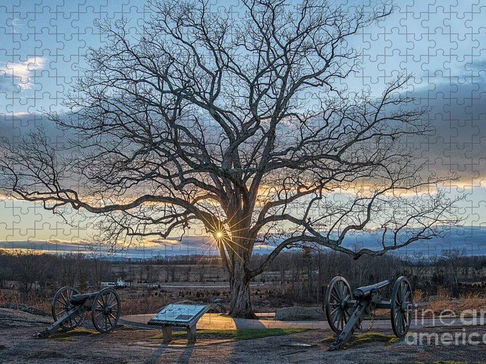 Civil War Jigsaw Puzzle featuring the photograph Devil's Den by Craig Leaper