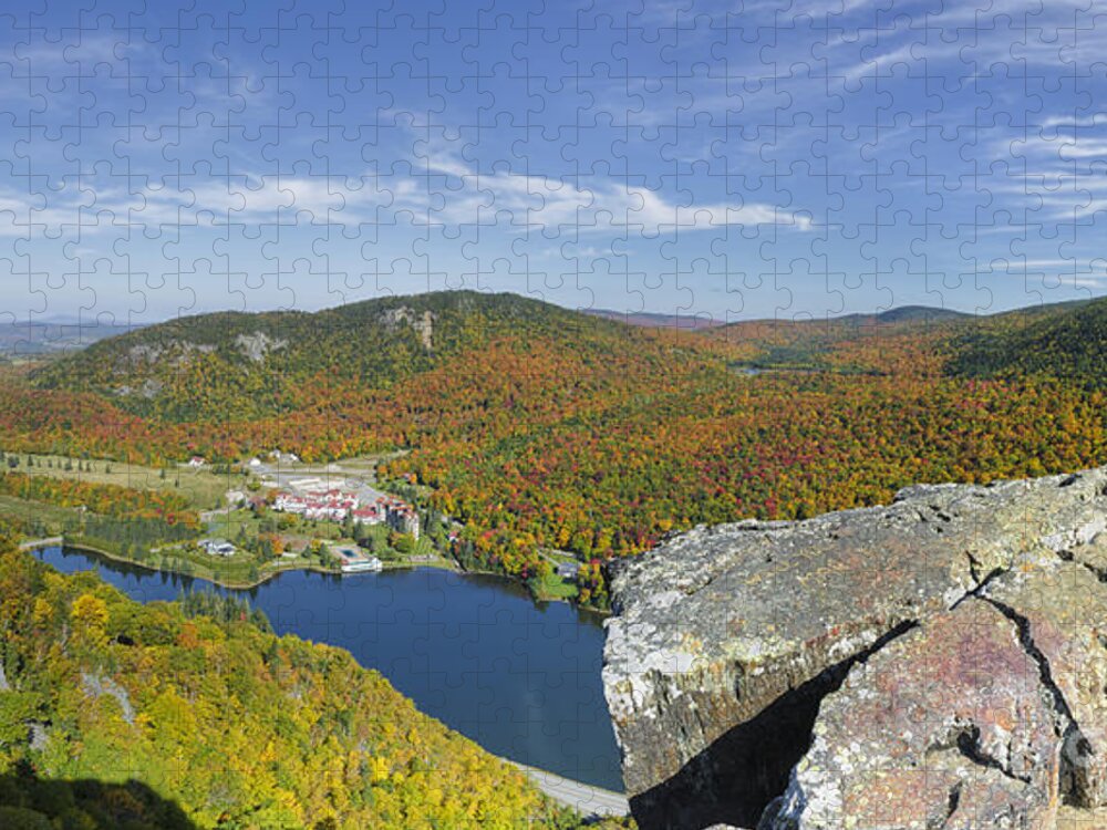 Abeniki Mountain Jigsaw Puzzle featuring the photograph Dixville Notch State Park - Dixville Notch New Hampshire by Erin Paul Donovan
