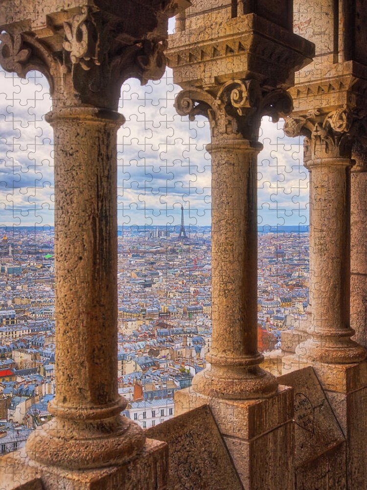 Paris France Jigsaw Puzzle featuring the photograph Dome Views by Darren White