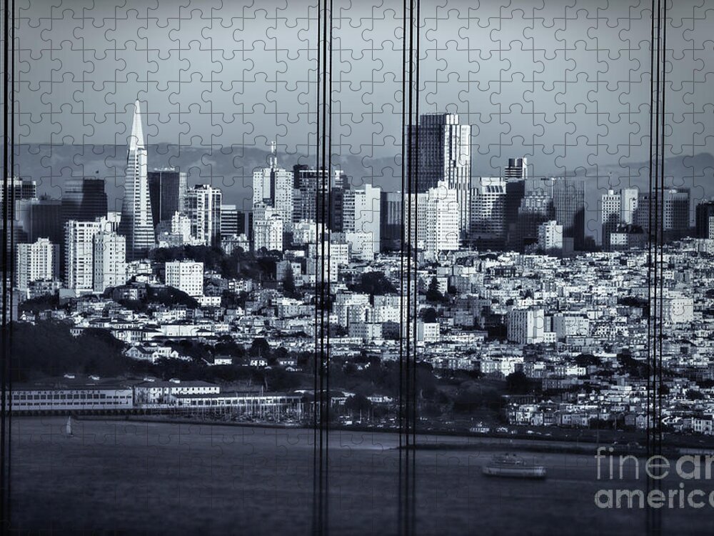 Sfo Jigsaw Puzzle featuring the photograph Downtown San Francisco by Doug Sturgess