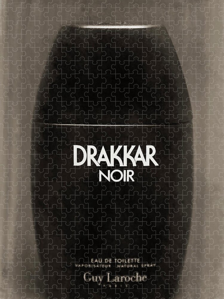 Drakkar Noir Jigsaw Puzzle featuring the digital art Drakkar Noir 2 by David Stasiak