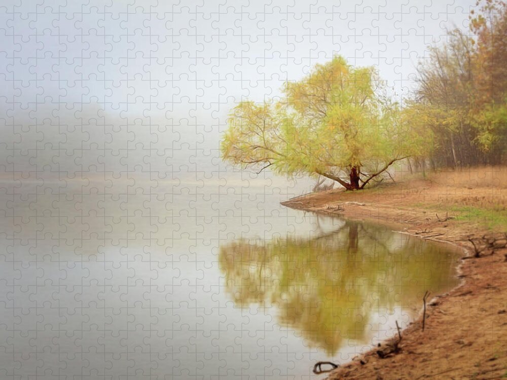 Background Jigsaw Puzzle featuring the photograph Dream Tree by Robert FERD Frank