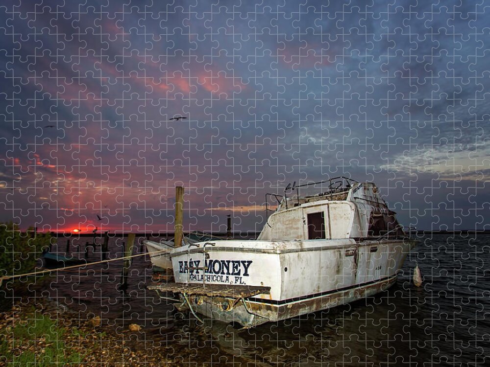 Boat Jigsaw Puzzle featuring the photograph Easy Money by Eilish Palmer