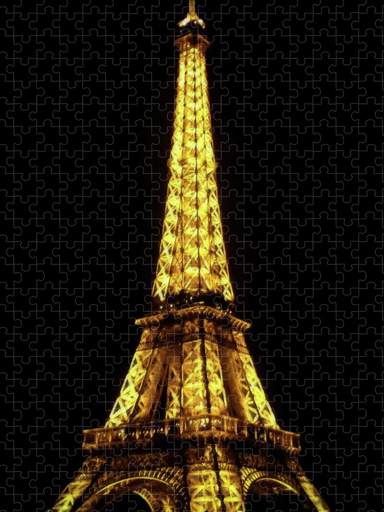 Eiffel Tower Jigsaw Puzzle featuring the photograph Eiffel Tower by Athena Mckinzie