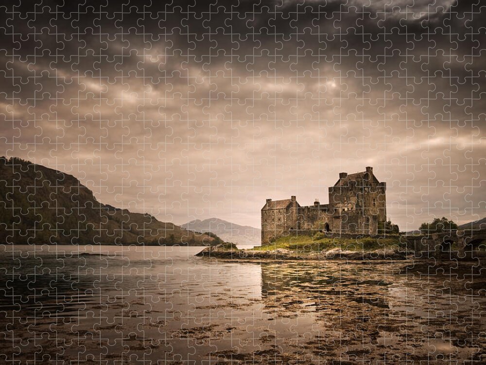 Scotland Jigsaw Puzzle featuring the photograph Eilean Donan Castle by Dorit Fuhg