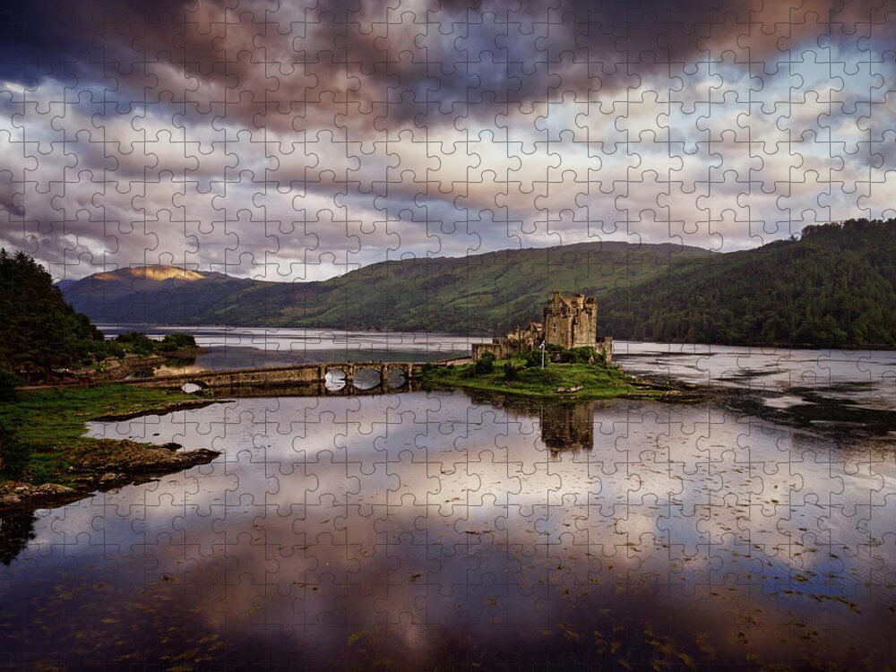 Eilean Donan Castle Jigsaw Puzzle featuring the photograph Eilean Donan Castle by Ian Good