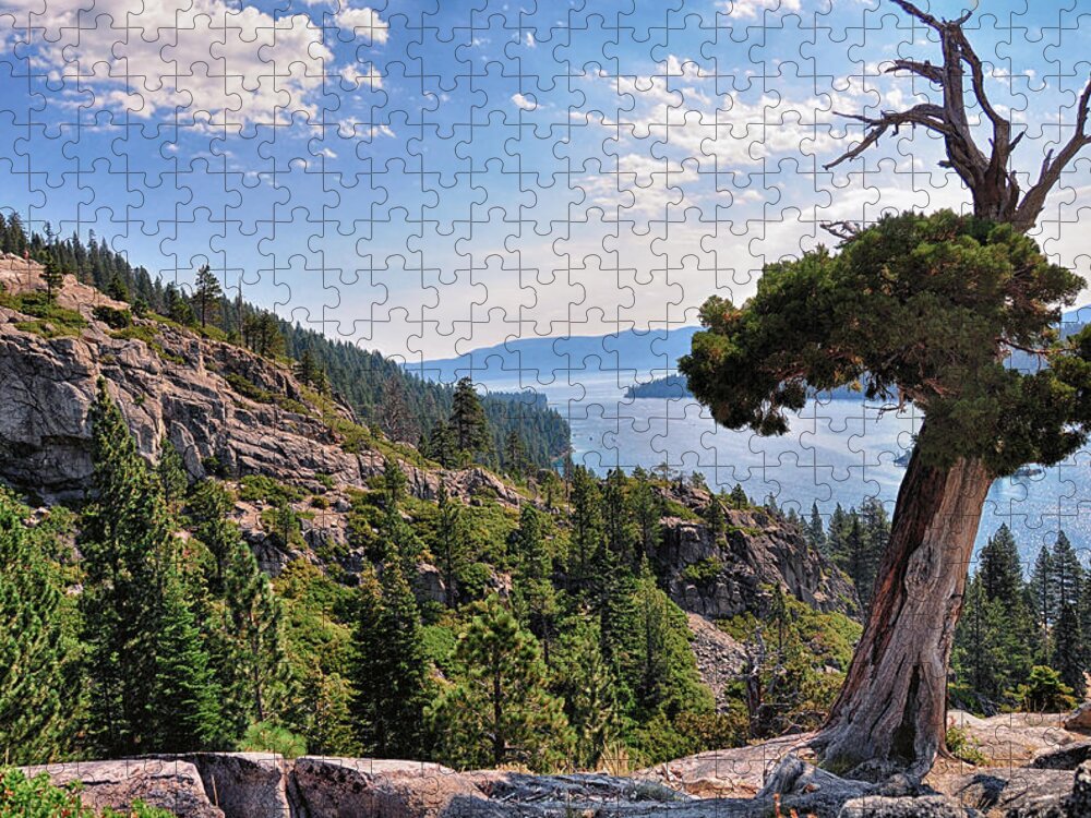 Emerald Bay Jigsaw Puzzle featuring the photograph Emerald Bay III - Lake Tahoe - California by Bruce Friedman