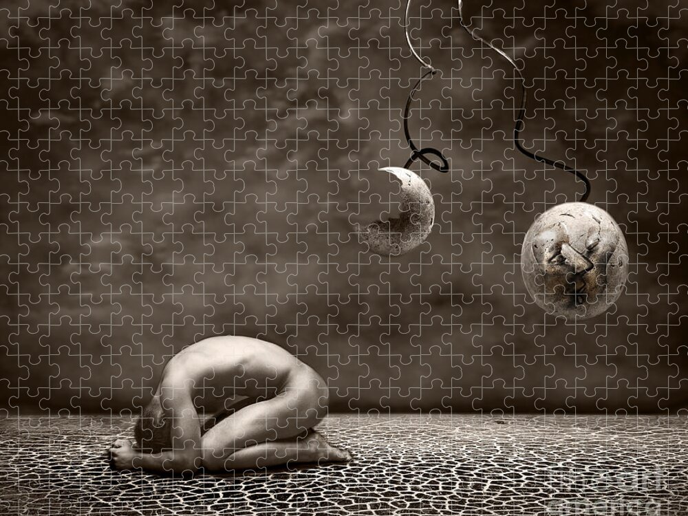 Surreal Jigsaw Puzzle featuring the photograph Emptiness by Jacky Gerritsen
