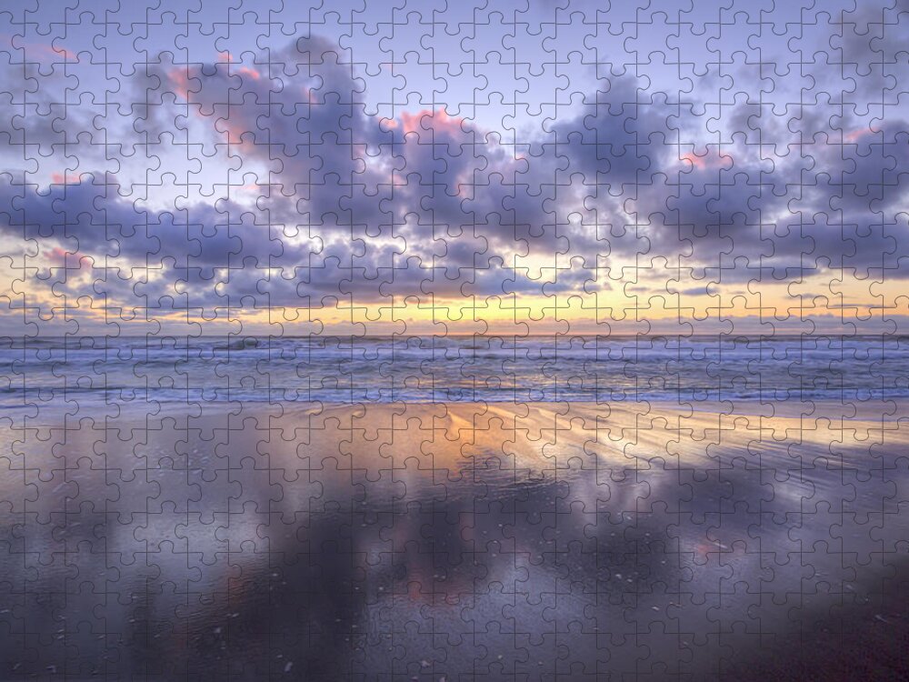 Landscape Jigsaw Puzzle featuring the photograph Evening Colors by Kristina Rinell