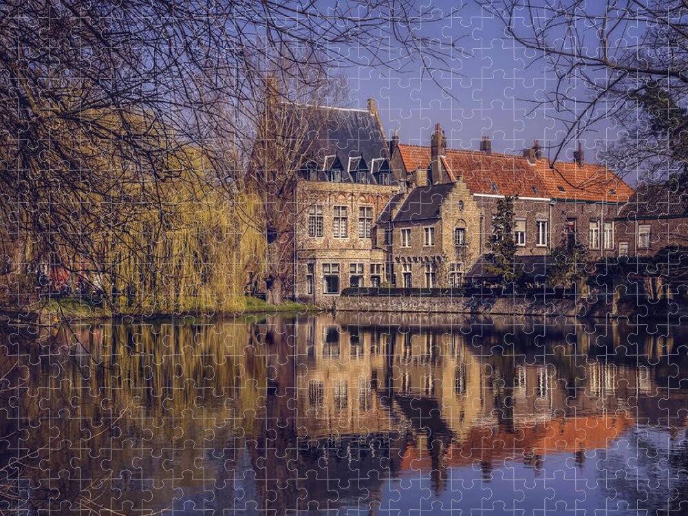 Bruges Jigsaw Puzzle featuring the photograph Fairytale Bruges by Carol Japp