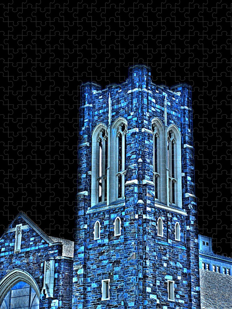 First Baptist Church Jigsaw Puzzle featuring the photograph First Baptist Church by Crystal Wightman