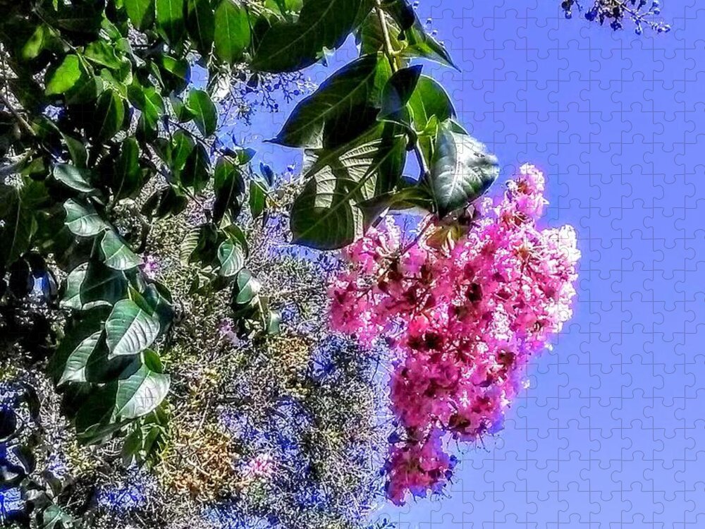Flowering Tree Jigsaw Puzzle featuring the photograph Floral Essence by Suzanne Berthier