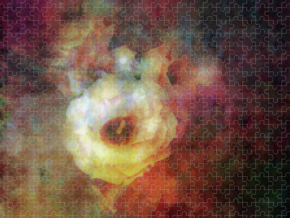 Floral Impression Jigsaw Puzzle featuring the photograph Floral Impression 2918 IDP_2 by Steven Ward