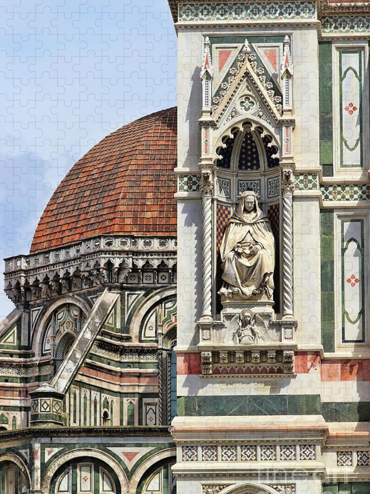 Italy Jigsaw Puzzle featuring the photograph Florence Duomo 9462 by Jack Schultz
