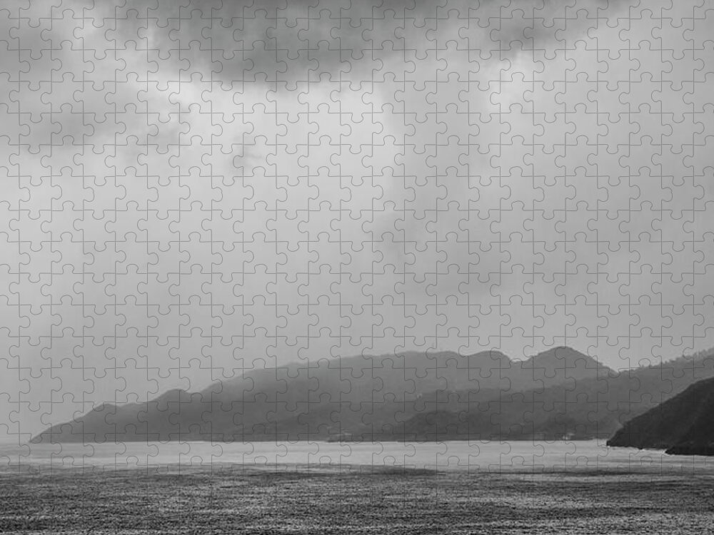 Fog Jigsaw Puzzle featuring the photograph Foggy Island by Mick Burkey