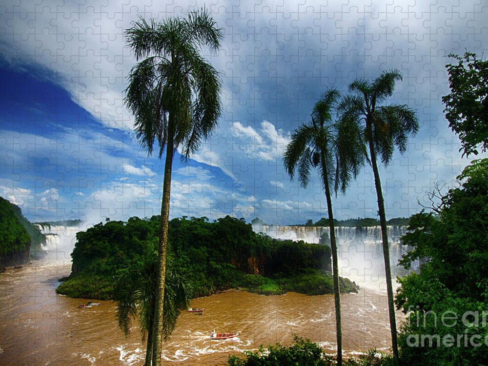 Foz Do Iguacu Jigsaw Puzzle featuring the photograph Foz do Iguacu 10 by Bob Christopher