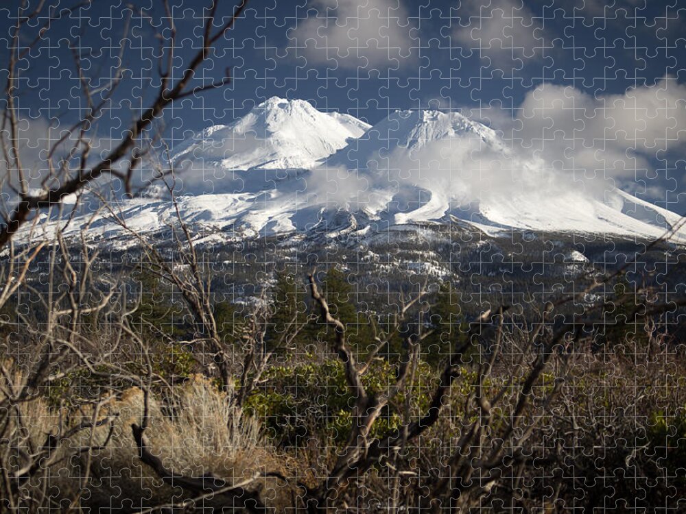 Mt. Jigsaw Puzzle featuring the photograph Framed by Marnie Patchett