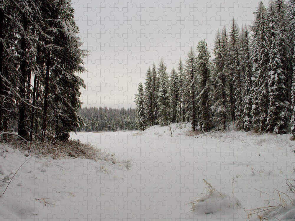 Frater Lake Jigsaw Puzzle featuring the photograph Frater Lake by Troy Stapek