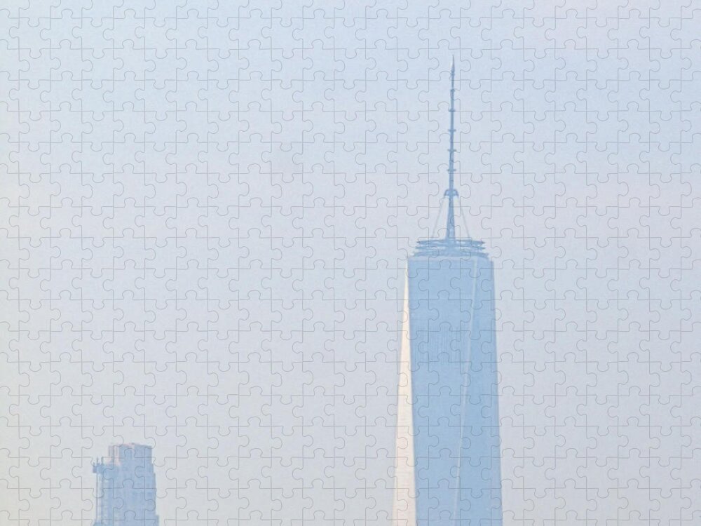 Wtc Jigsaw Puzzle featuring the photograph Freedom Tower by Newwwman