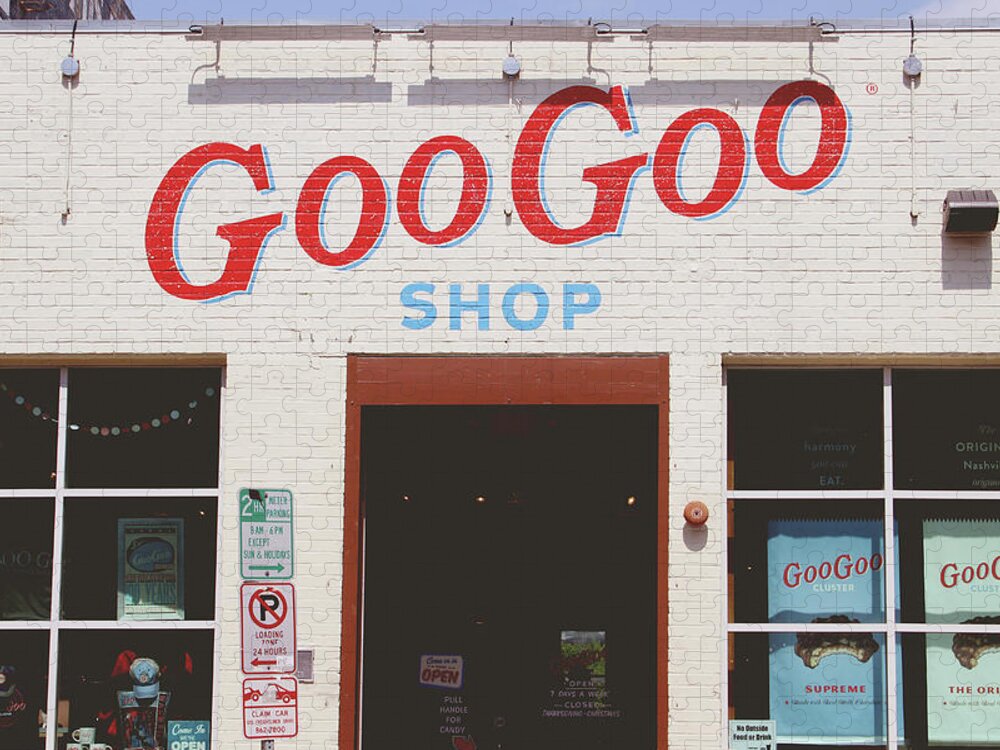 Nashville Puzzle featuring the photograph Goo Goo Shop- Photography by Linda Woods by Linda Woods