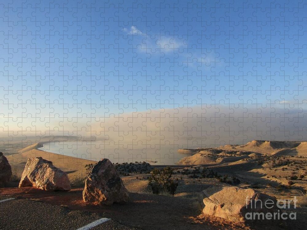 Lake Pueblo Jigsaw Puzzle featuring the photograph Good Morning Pueblo by Kelly Awad