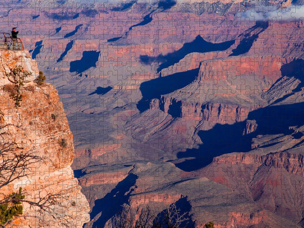 Grand Canyon National Park Jigsaw Puzzle featuring the photograph Grand Canyon 18 by Donna Corless