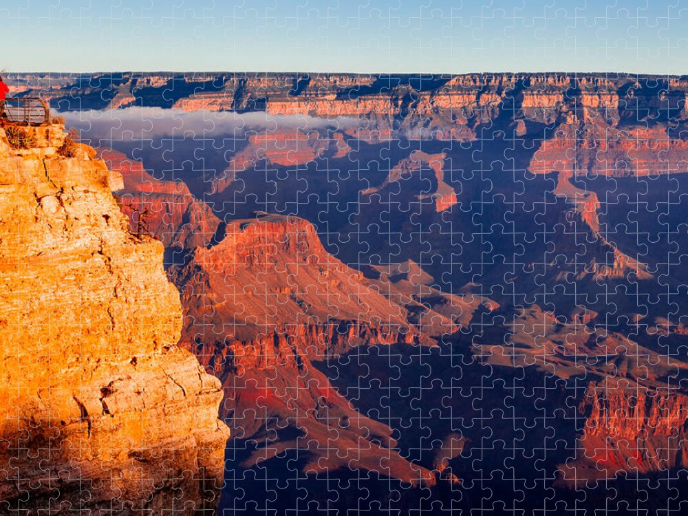 Grand Canyon National Park Jigsaw Puzzle featuring the photograph Grand Canyon 35 by Donna Corless