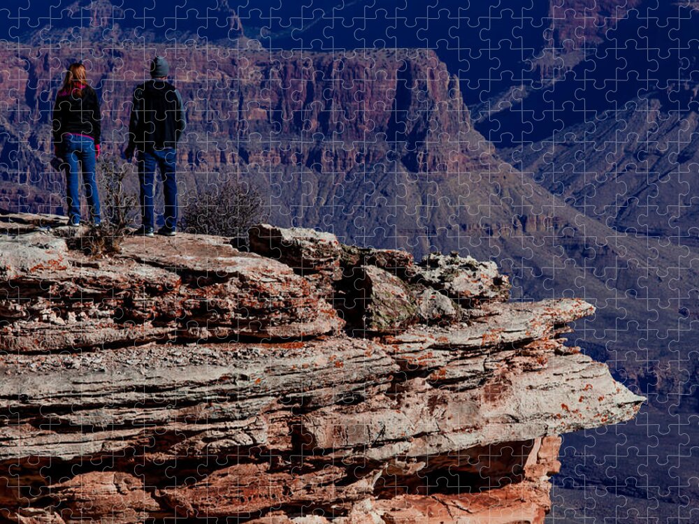 Grand Canyon National Park Jigsaw Puzzle featuring the photograph Grand Canyon 5 by Donna Corless