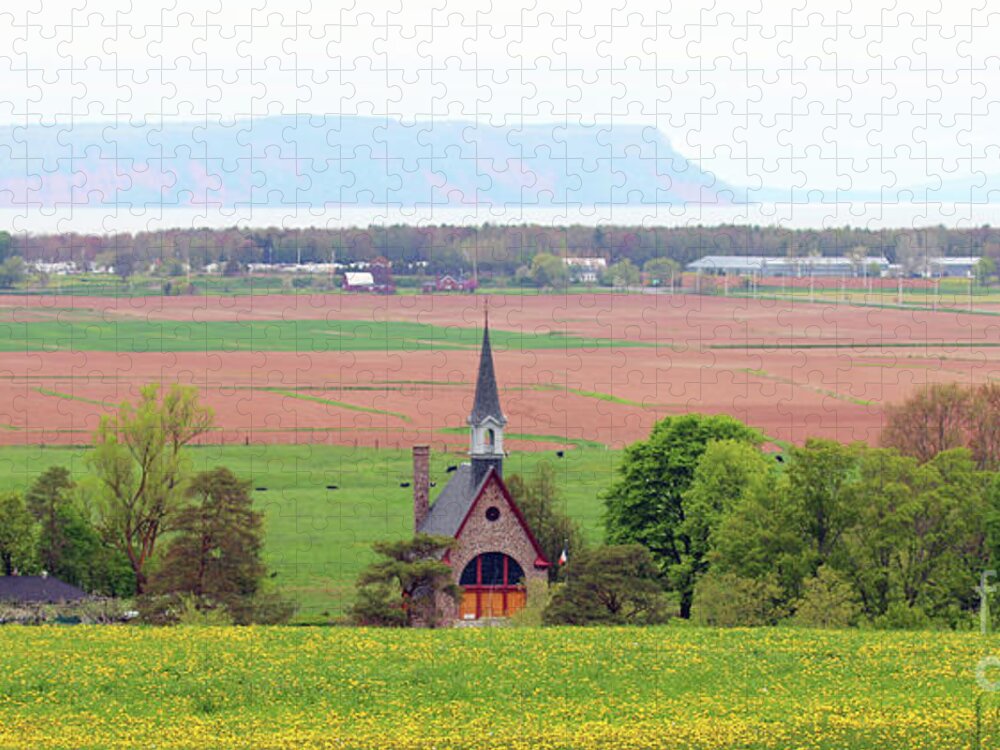 Grand Pre Jigsaw Puzzle featuring the photograph Grand Pre Nova Scotia 6279 by Jack Schultz